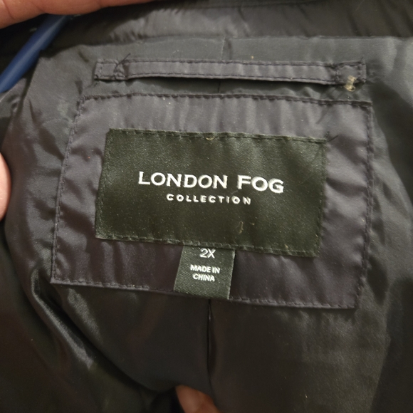 London Fog Black Puffer Jacket - Picture 1 of 2